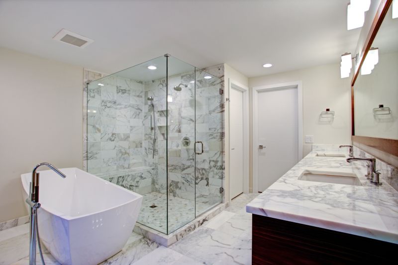 Wide Glass Shower
